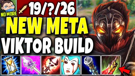 Meet the New Meta VIKTOR BUILD 🔥 Insane Damage and Sustain 🔥 LoL Top ...