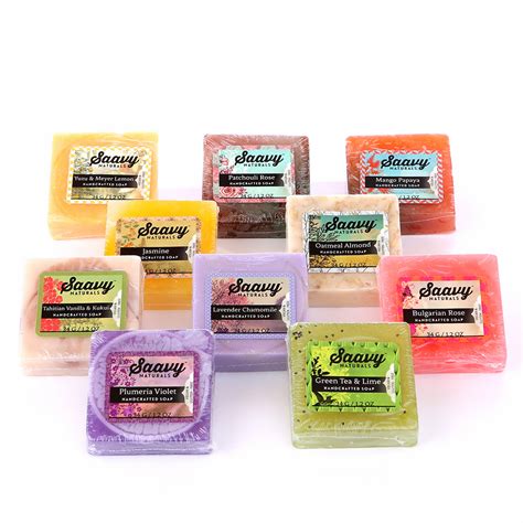 Natural and Organic Bar Soap Variety Pack | Saavy Naturals