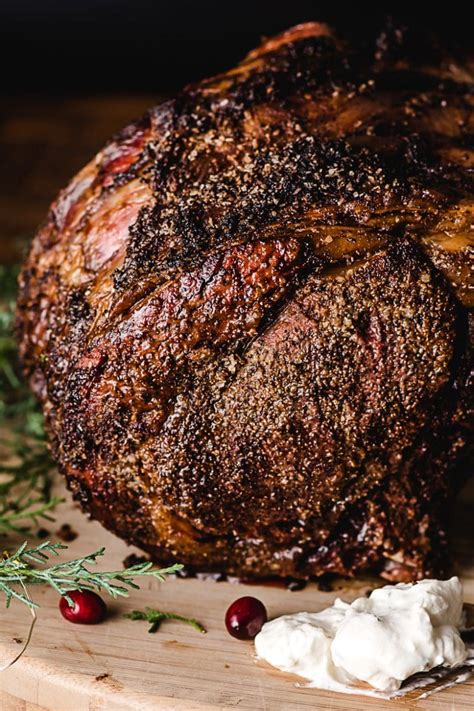 Easy Prime Rib Roast with Horseradish Cream - NeighborFood