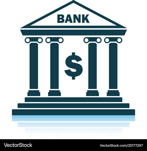 Bank icon Royalty Free Vector Image - VectorStock