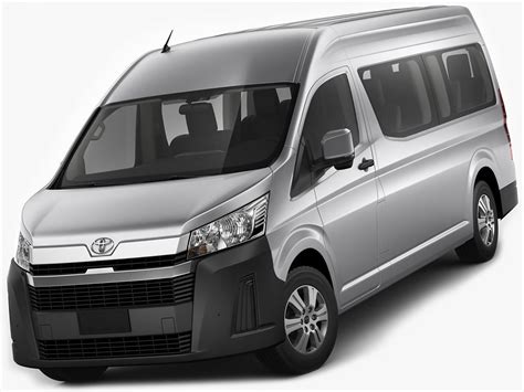 Toyota Hiace Commuter Bus SLWB 2020 3D | CGTrader