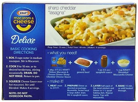 kraft mac and cheese box recipe