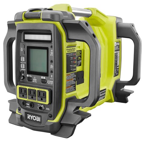 RYOBI 40V 1800-Watt Portable Battery Power Station Inverter Generator ...