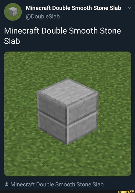 Minecraft Double Smooth Stone ; Minecraft Double Smooth Stone Slab ...