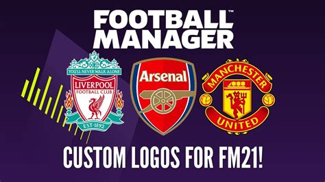 FULL LOGO PACK IN FOOTBALL MANAGER 2021 - FM21 Tutorial - YouTube