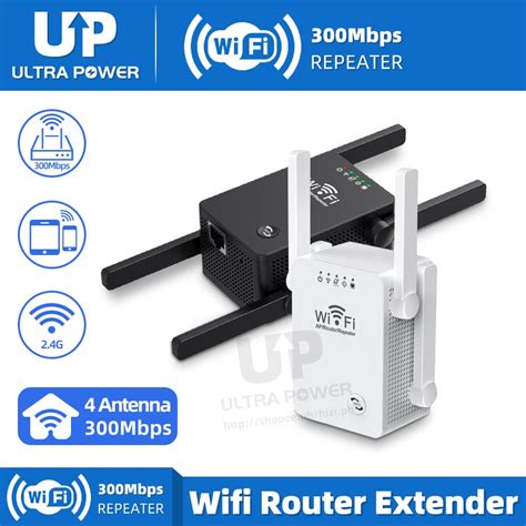 4 Antenna 2.4GHz 300Mbps High Speed Wifi Repeater / Router / AP / Wifi ...