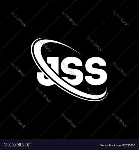 Jss logo letter design Royalty Free Vector Image