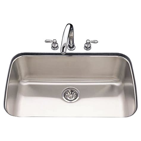 Franke USA Single-Basin Stainless Steel Undermount Kitchen Sink at ...