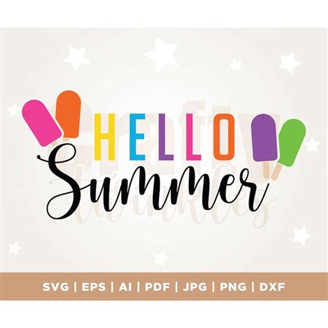 Hello Summer Svg, Welcome summer svg, Summer Sign svg, Hello - Inspire ...