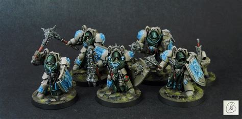 samson minis: Finished! Dark Angels Deathwing Knights