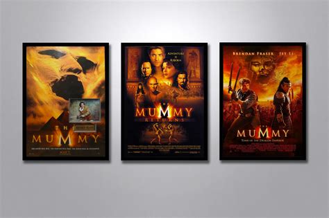 The Mummy Autographed Poster Collection