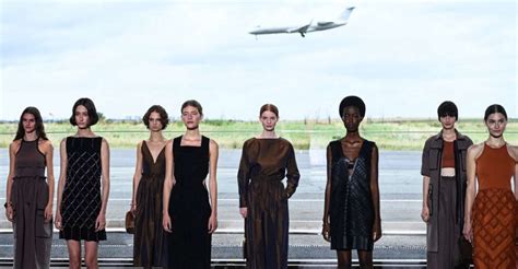 Hermes hosts fashion show at Paris airport hangar - ARN News Centre ...