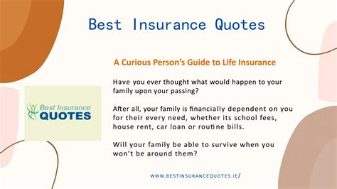 Life Insurance for the Protection of Your Family: What to Know by Best ...