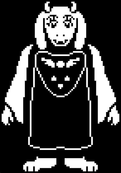 Undertale Toriel sprite | Pixel Art Maker