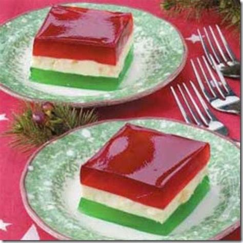 Peachtree Cooking: Christmas Ribbon Jello Salad