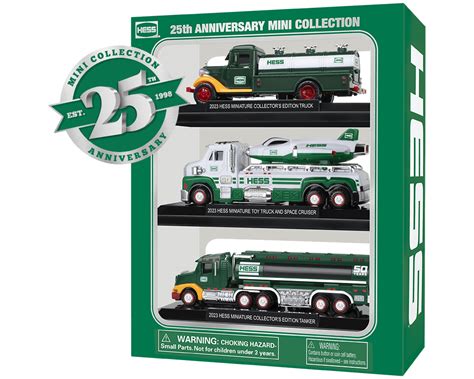 Hess Celebrates the Mini Toy Truck’s 25th Silver Anniversary - Hess Toy ...