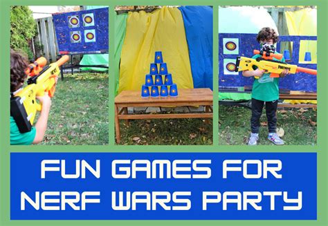 5 Fun Nerf Wars Games with Nerf Guns For A Nerf Wars Party - The ...