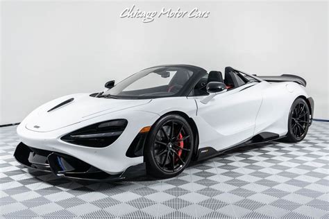 2022 Mclaren 765lt Spider Brand New!!! Mso Clubsport Pack Silica White ...