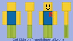 ROBLOX: Noob Minecraft Skin