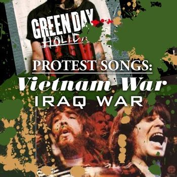 Protest Songs: Vietnam War & Iraq War by Corbin Mathias | TPT