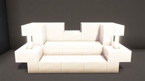 8 Minecraft Sofa and Couch Seating Design Ideas - Gamer Empire