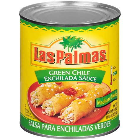 Las Palmas® Medium Green Chile Enchilada Sauce 28 oz. Can - Walmart.com ...