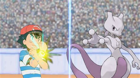 Pokemon Mewtwo And Ash