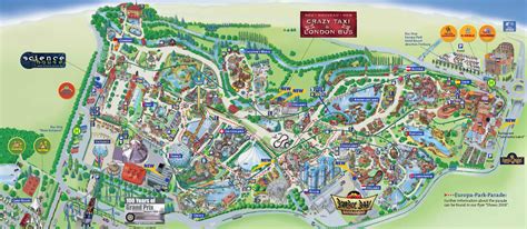 Europa Park Map