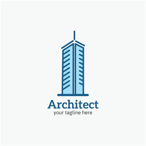 Architect logo vector design illustration 6230390 Vector Art at Vecteezy