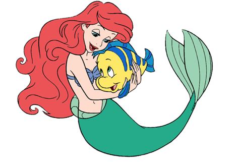 Ariel and Flounder | Princesas disney, Princesa sirenita, Princesas