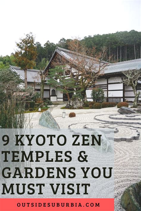 9 Beautiful Japanese Zen Temples & Gardens in Kyoto • Outside Suburbia ...