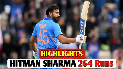 Rohit Sharma 264 Runs | Highlights | india cricket highlights | cricket ...