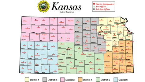 Kansas District Boundaries