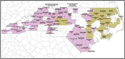 Hospitals In North Carolina Map - Maping Resources