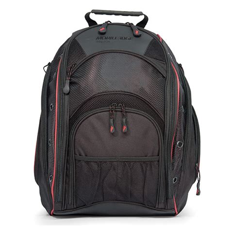 EVO 16" Laptop Backpack - Black / Red