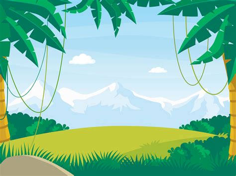 Cartoon Jungle Pictures Background ~ Cartoon Jungle Background 04 ...