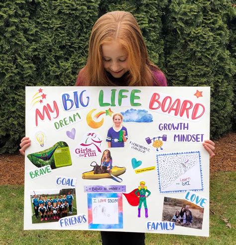 My Big Life Board Challenge for Kids – Big Life Journal Vision Board ...