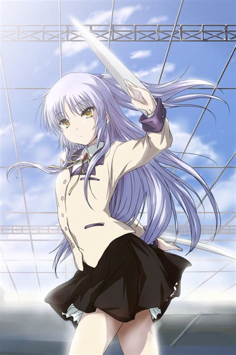 Angel Beats.Kanade Tachibana.640x960