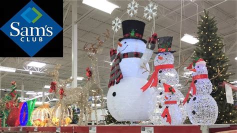 SAM'S CLUB CHRISTMAS TREES DECORATIONS HOME DECOR - SHOP WITH ME ...