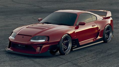 Toyota Supra MK4 Stage 1 Custom Wide Body Kit by Hycade Ver.1 Buy with ...