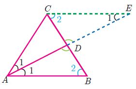 Example Problems Using Angle Bisector Theorem