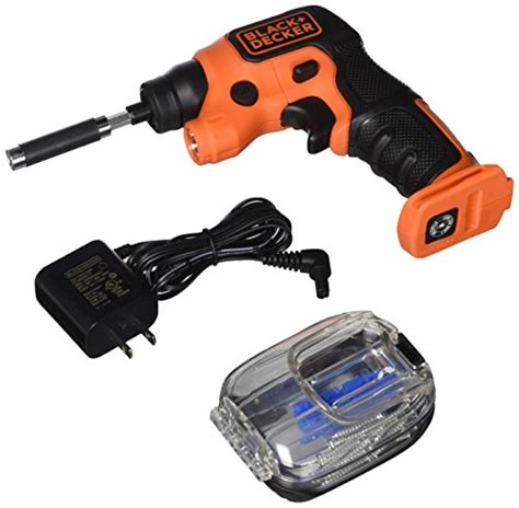 BLACK+DECKER 4V MAX Cordless Screwdriver with LED Light (BDCSFS30C ...