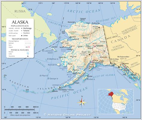 Alaska Map With Cities - Zip Code Map