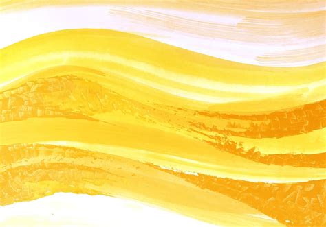 Wavy yellow watercolor stroke texture 1330239 Vector Art at Vecteezy