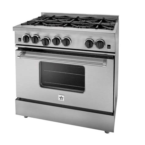 BlueStar 36" Stainless Gas Range - RCS366BV2