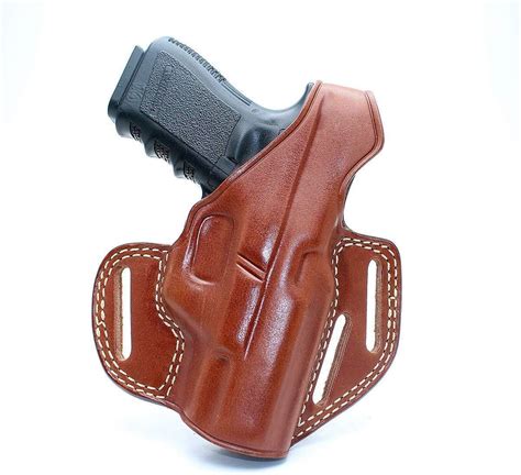 Amazon.com : MASC Premium Leather Three Slot Pancake Concealed Carry ...