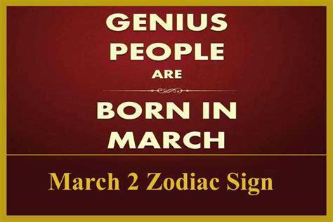 March 2nd Zodiac - Reverasite