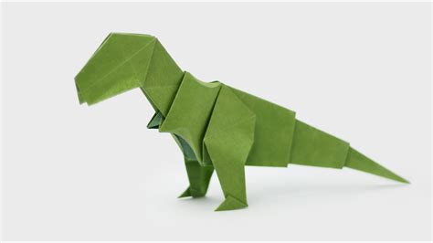 Origami Instructions Dinosaur