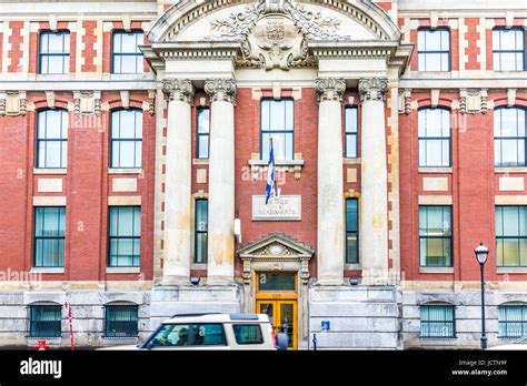 Montreal, Canada - May 26, 2017: Ecole des Beaux-Arts famous art school ...