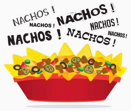 Cartoon Nachos Clipart